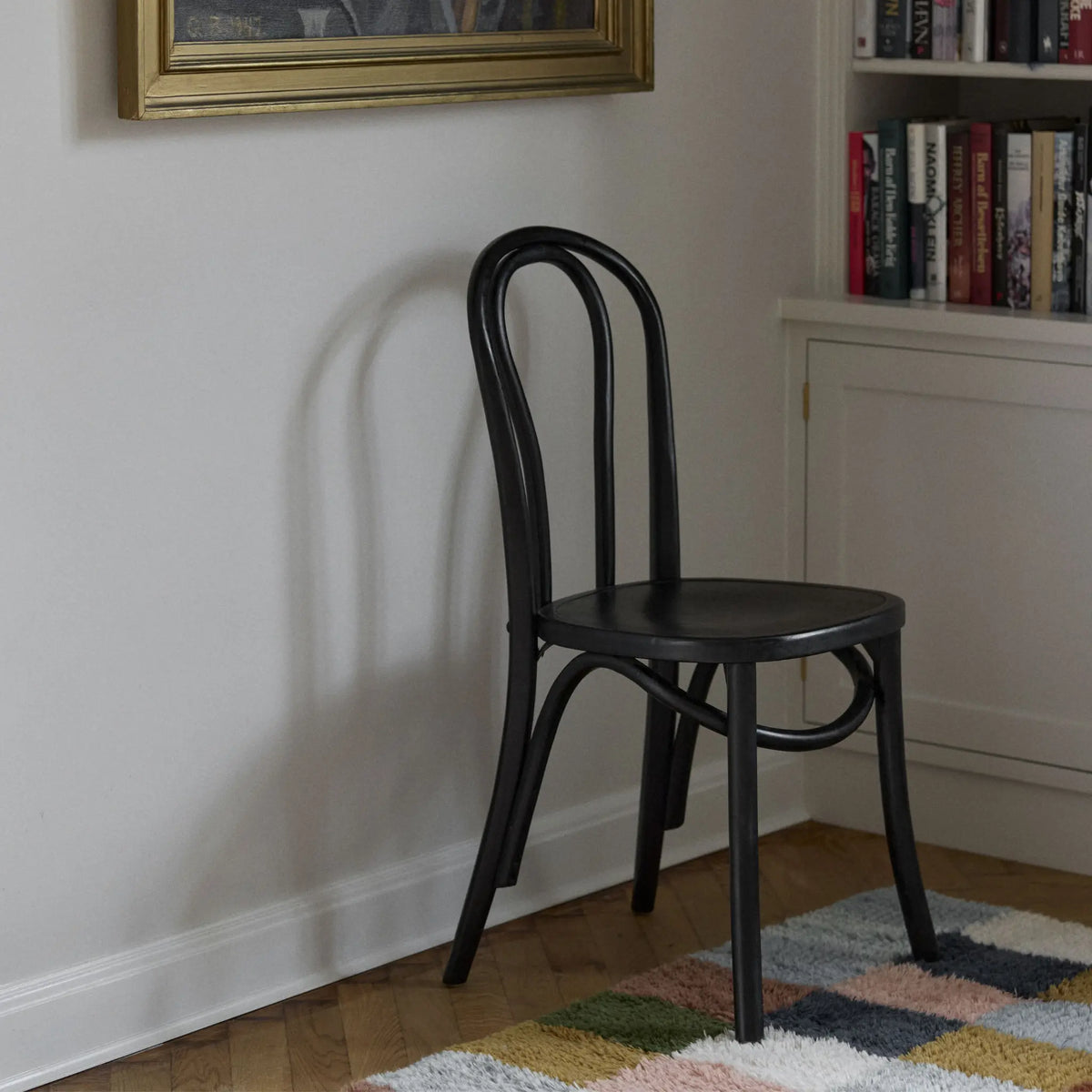Nordal Bistro Stol 2-Pack, Blank Svart