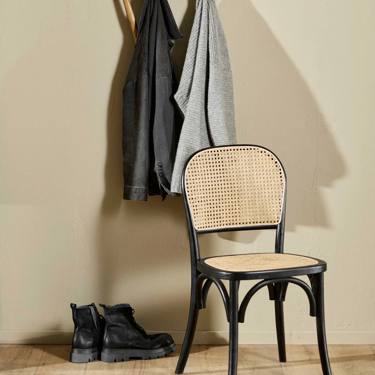 Nordal Wicky Stol 2-Pack, Svart