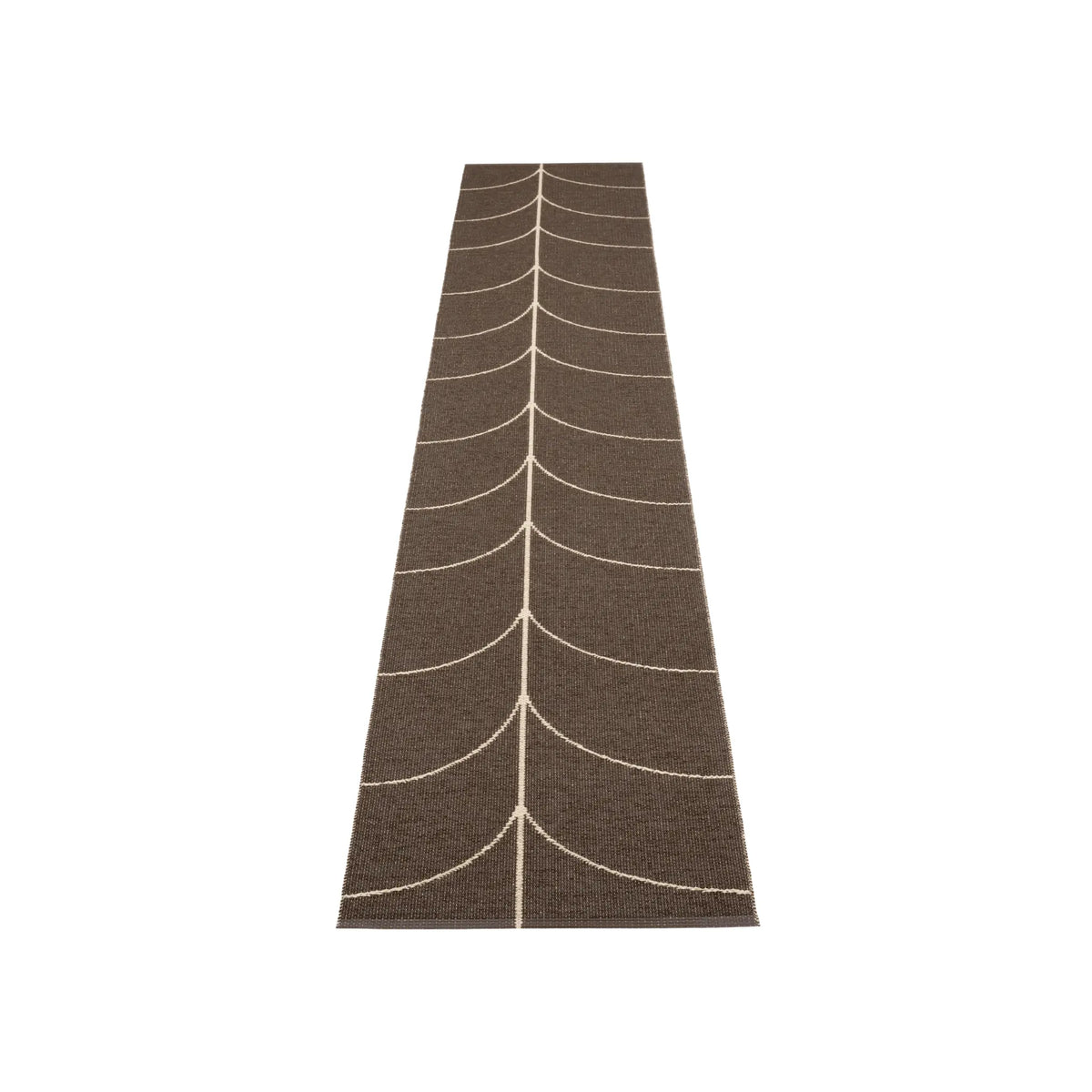 Pappelina Leif Matta 70x360 cm, Dark Brown