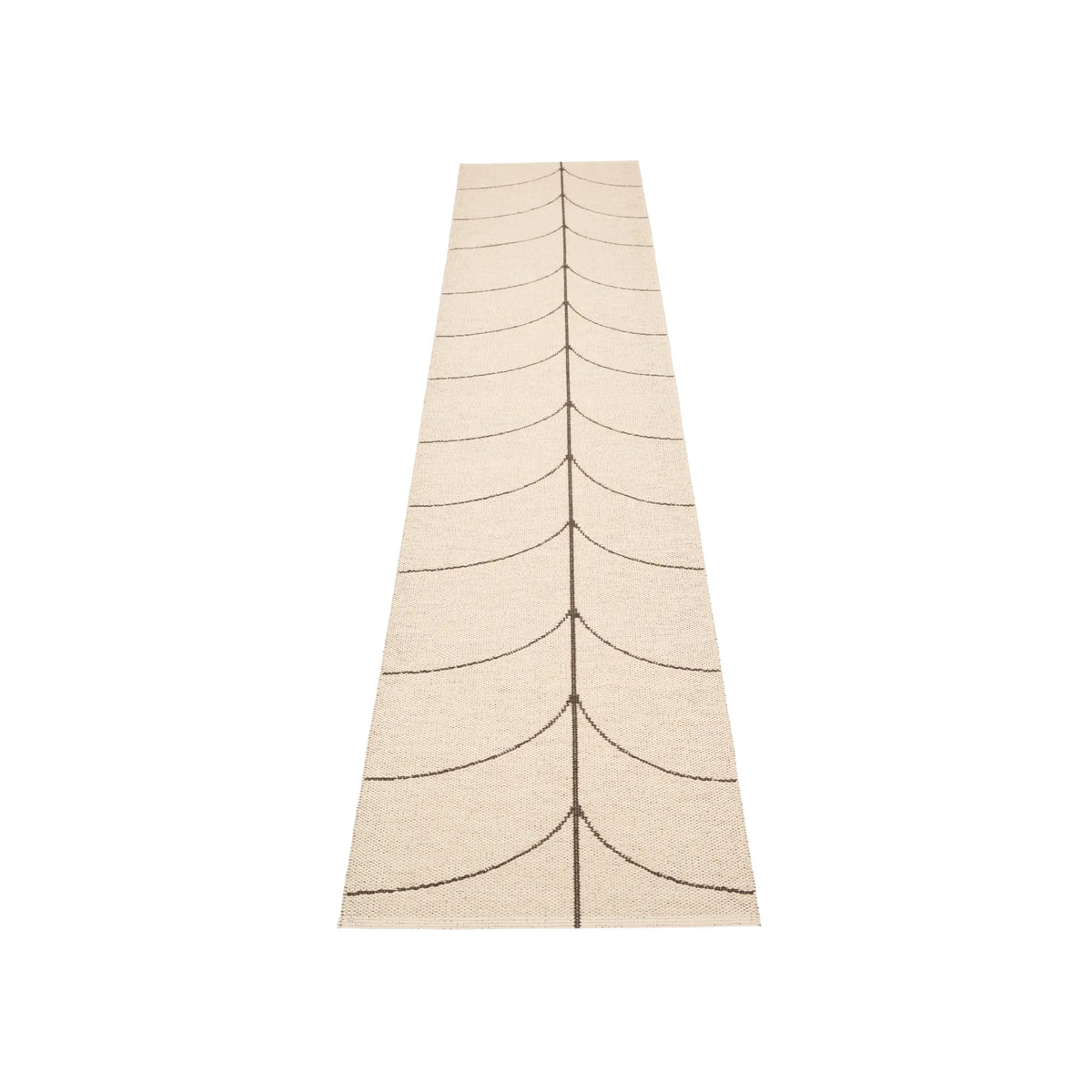 Pappelina Leif Matta 70x360 cm, Dark Brown