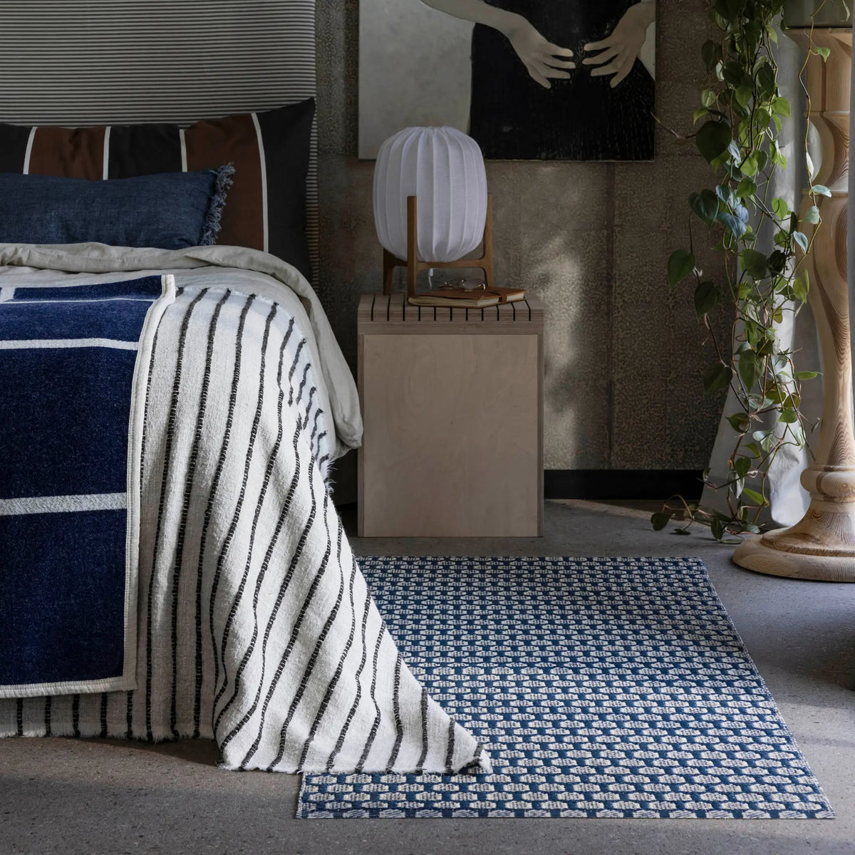 Pappelina Mimi Matta 70x180 cm, Ocean Blue