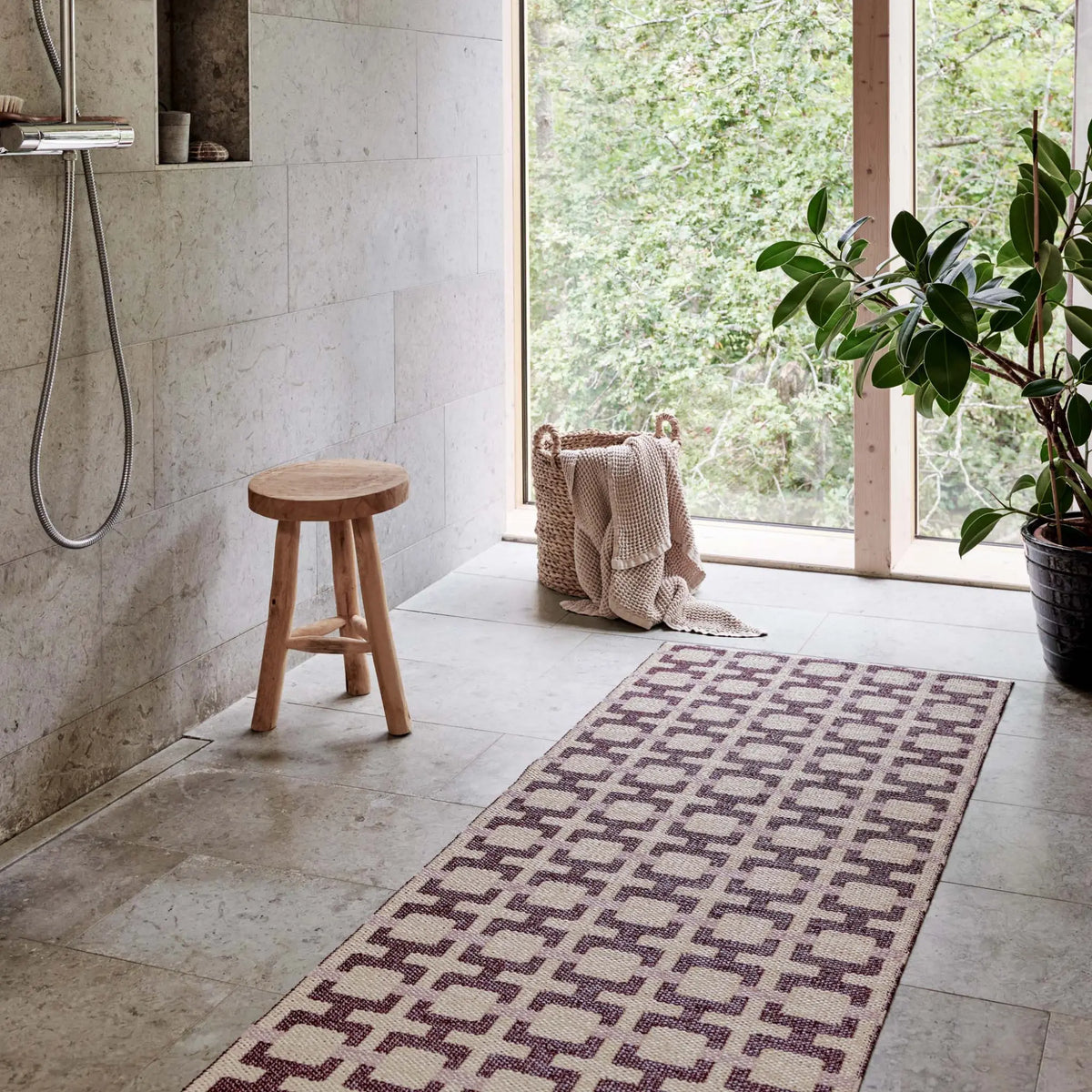 Pappelina Tom Matta 70x240 cm, Burgundy