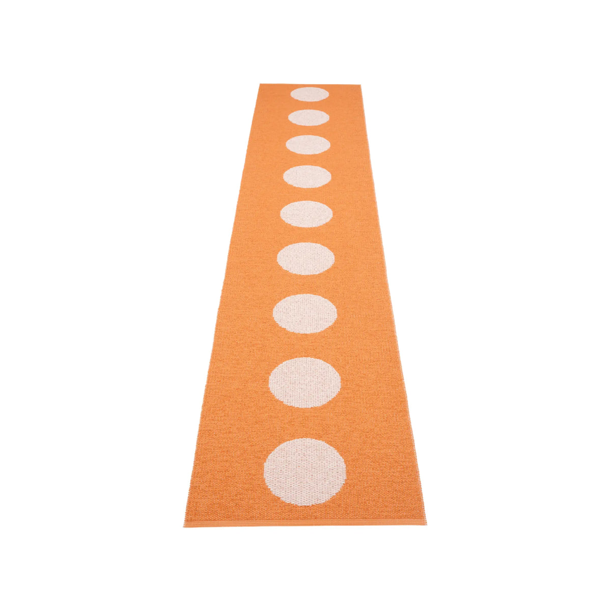 Pappelina Vera Pop Matta 70x360 cm, Pale Orange