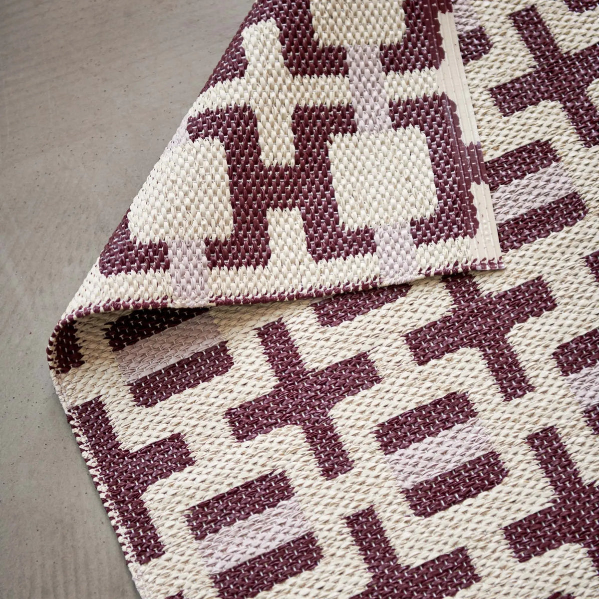 Pappelina Tom Matta 70x120 cm, Burgundy