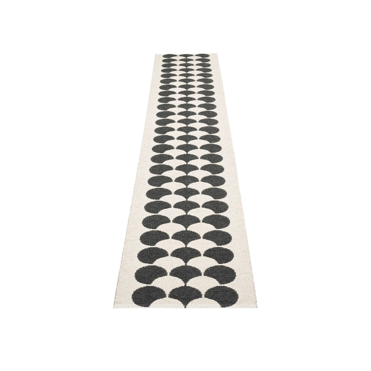 Pappelina Poppy Matta 70x350 cm, Svart