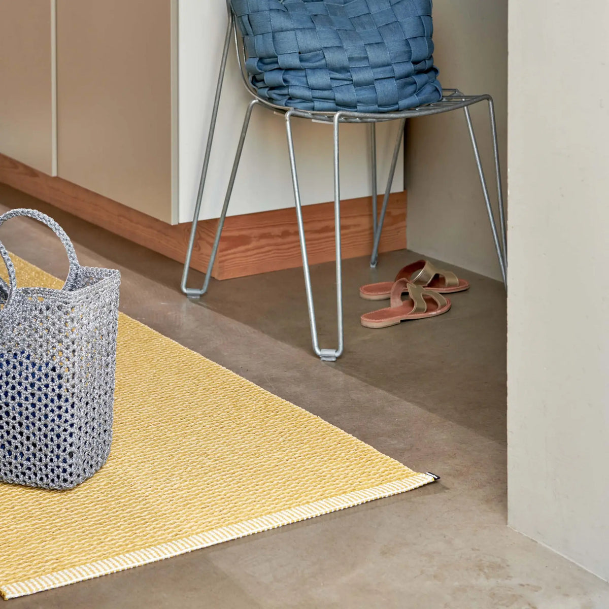 Pappelina Mono Matta 180x300 cm, Pale Yellow