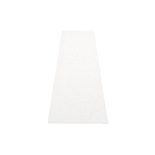 Pappelina Svea Matta 70x320 cm, White Metallic