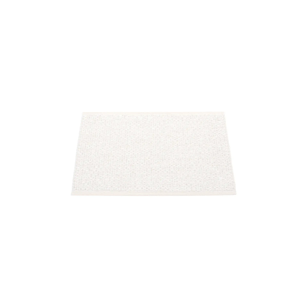 Pappelina Svea Matta 70x50 cm, White Metallic
