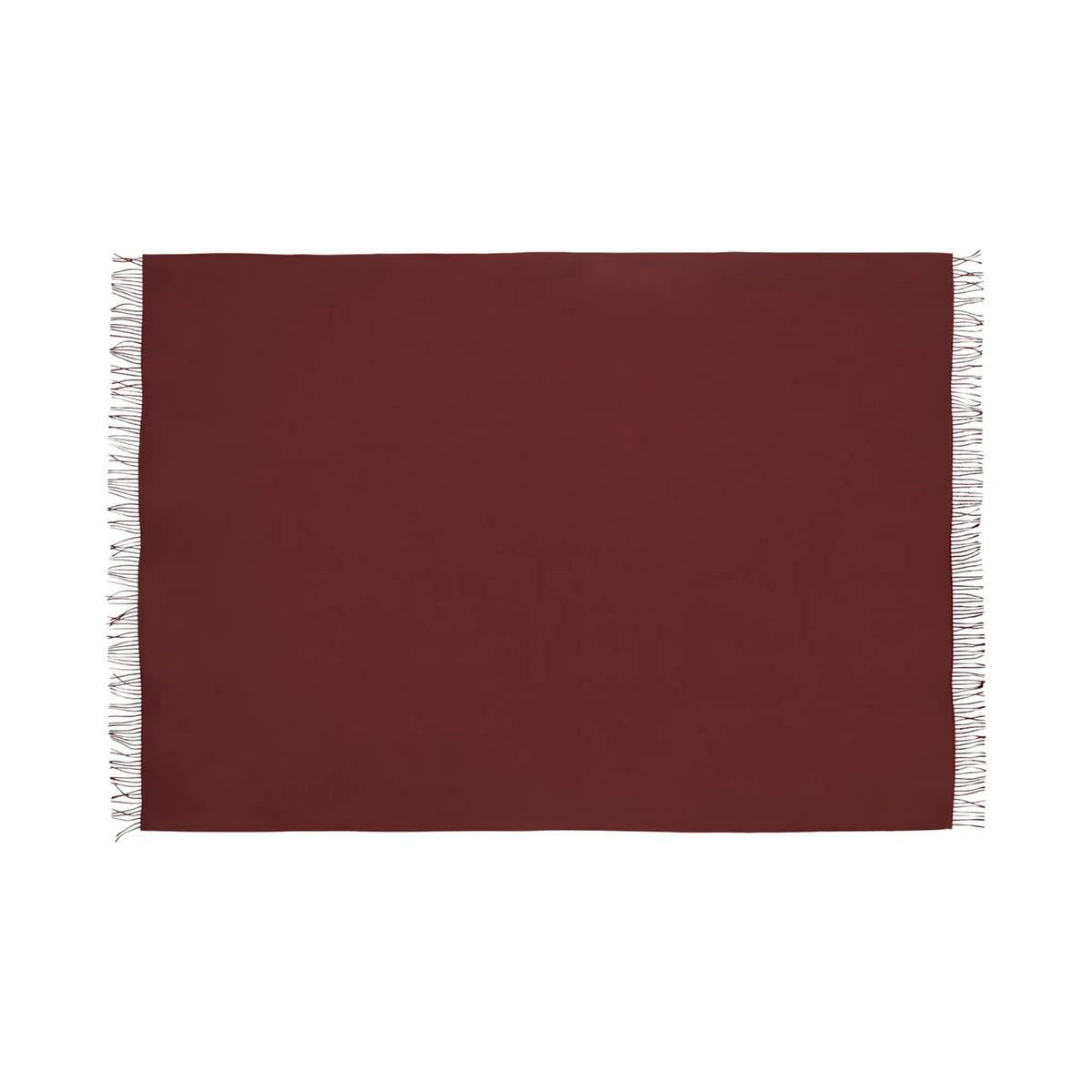 Silkeborg Uldspinderi Lima Pläd 130x200 cm, Beetroot