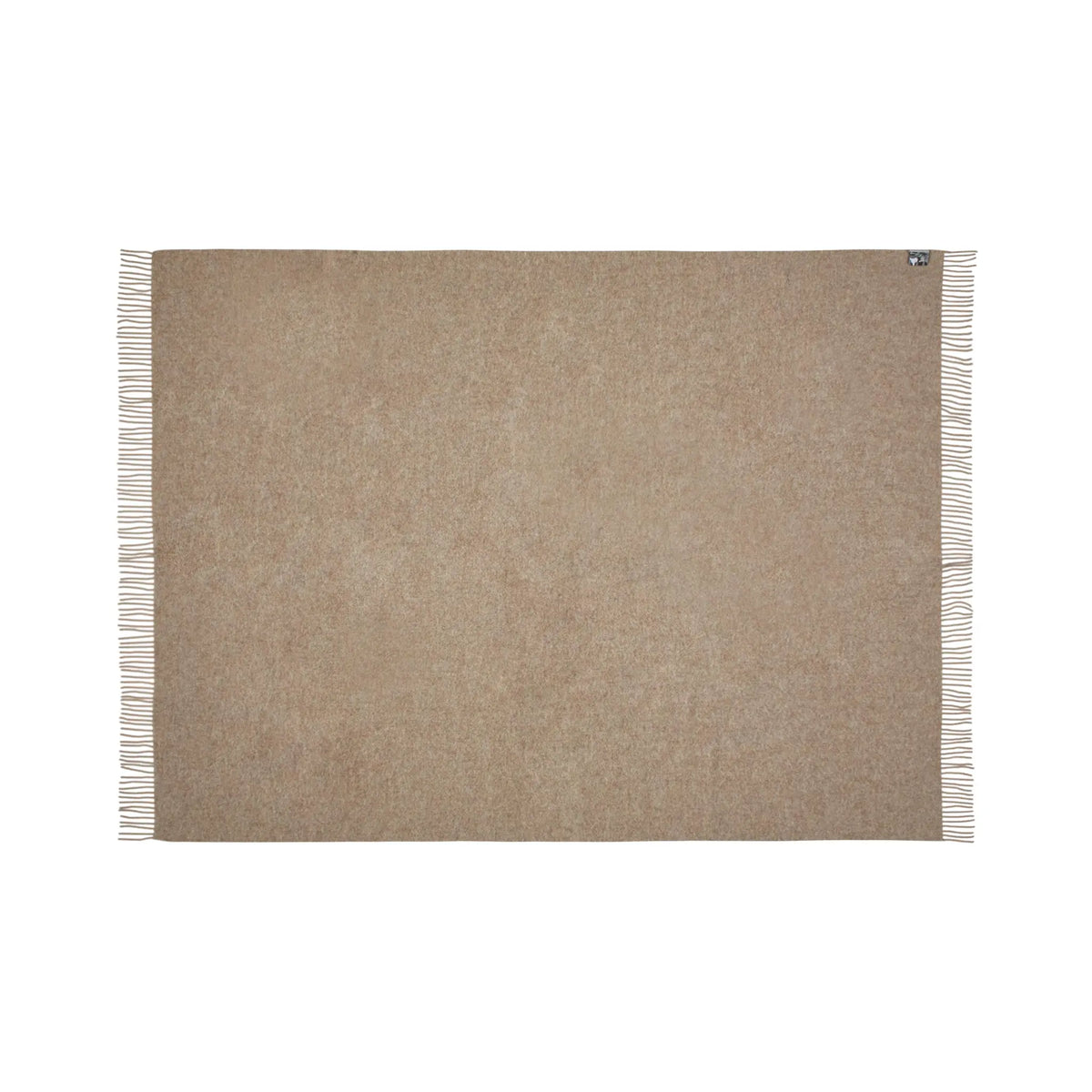 Silkeborg Uldspinderi Season Ullpläd 130x200 cm, Latte Beige
