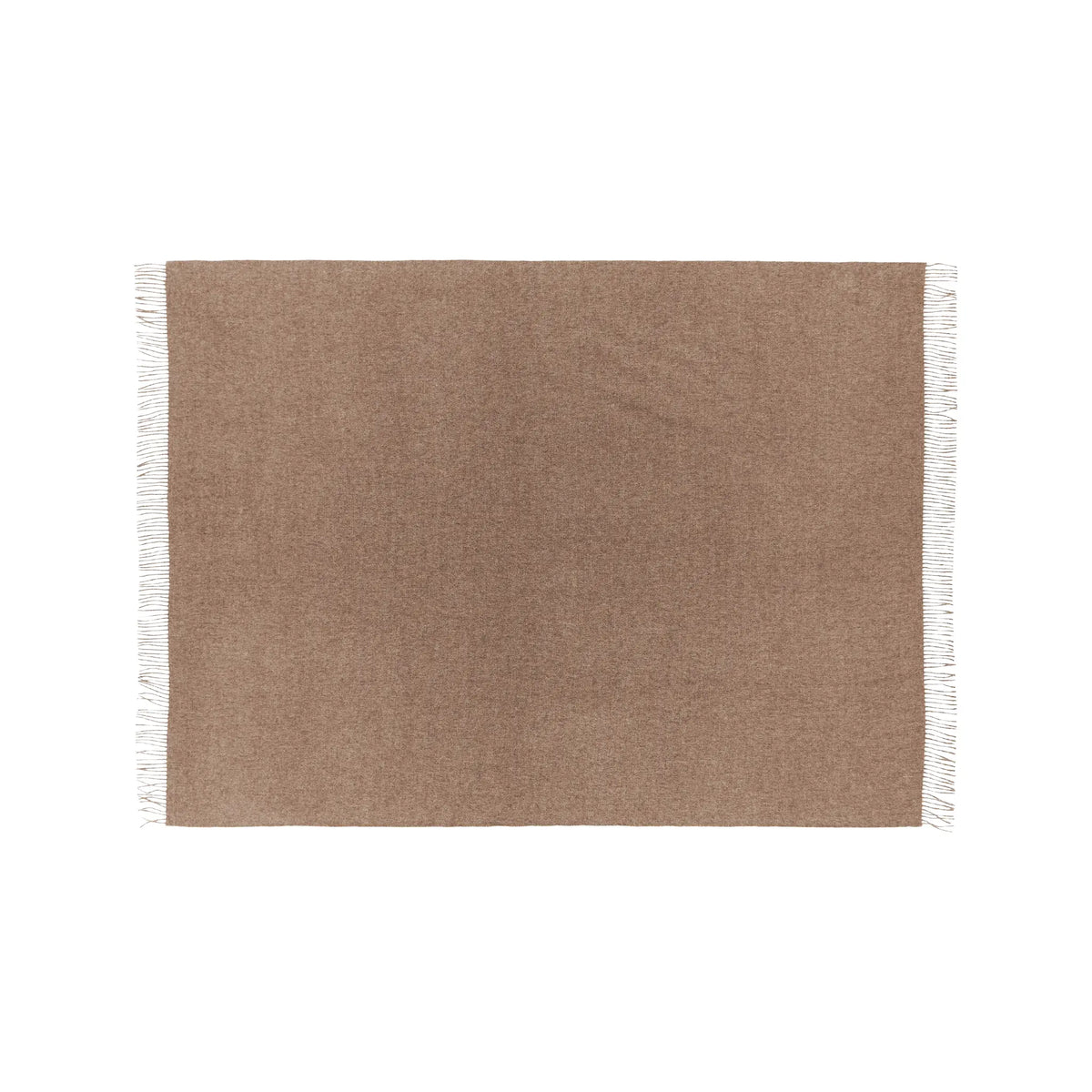 Silkeborg Uldspinderi Arequipa Pläd 130x200 cm, Rye Brown