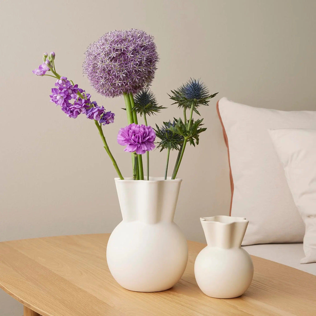 Spring Copenhagen Eva Stoer Nielsen Vas 20 cm, Vit