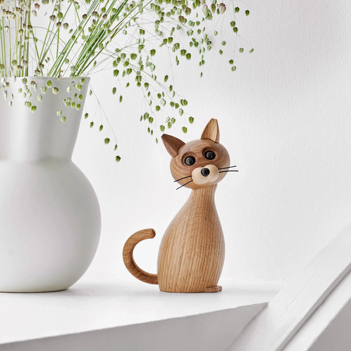 Spring Copenhagen Lucky The Cat Dekoration 15,9 cm, Ek