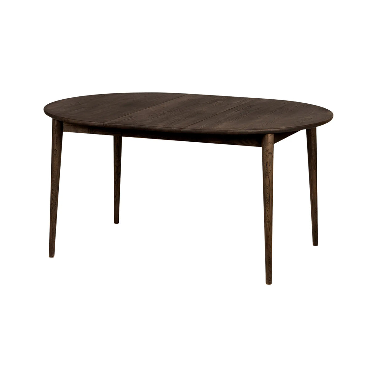 Stenexpo Nyborg Matbord 110-150x75 cm, Massiv Rökoljad Ek