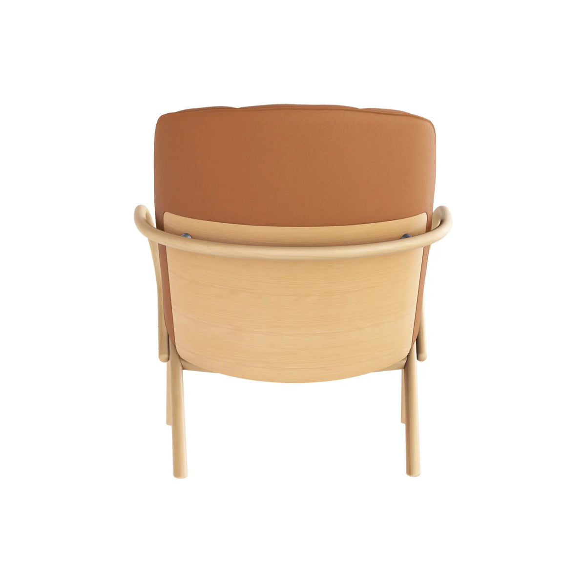 Ton Cissy Loungestol Low, Grain cognac 17