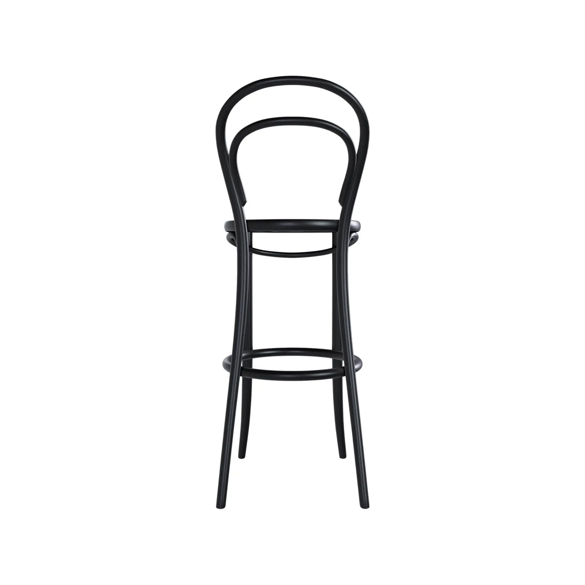 Ton 14 Barstol, Black Grain