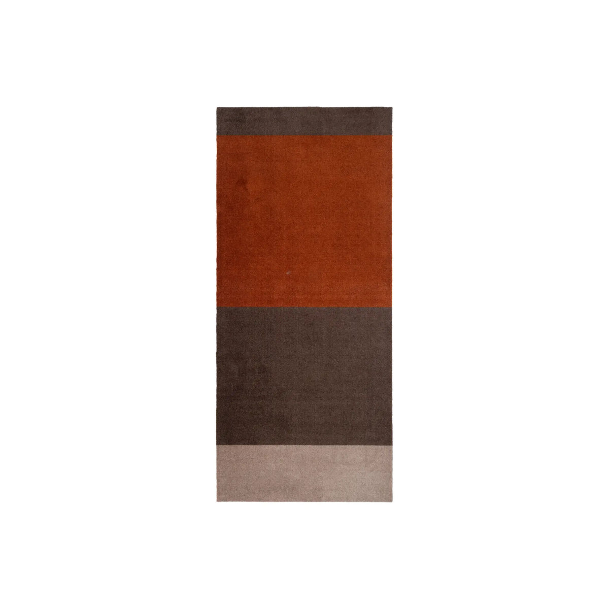 Tica Copenhagen Horizontal Matta 200x90 cm, Sand/brun/terracota