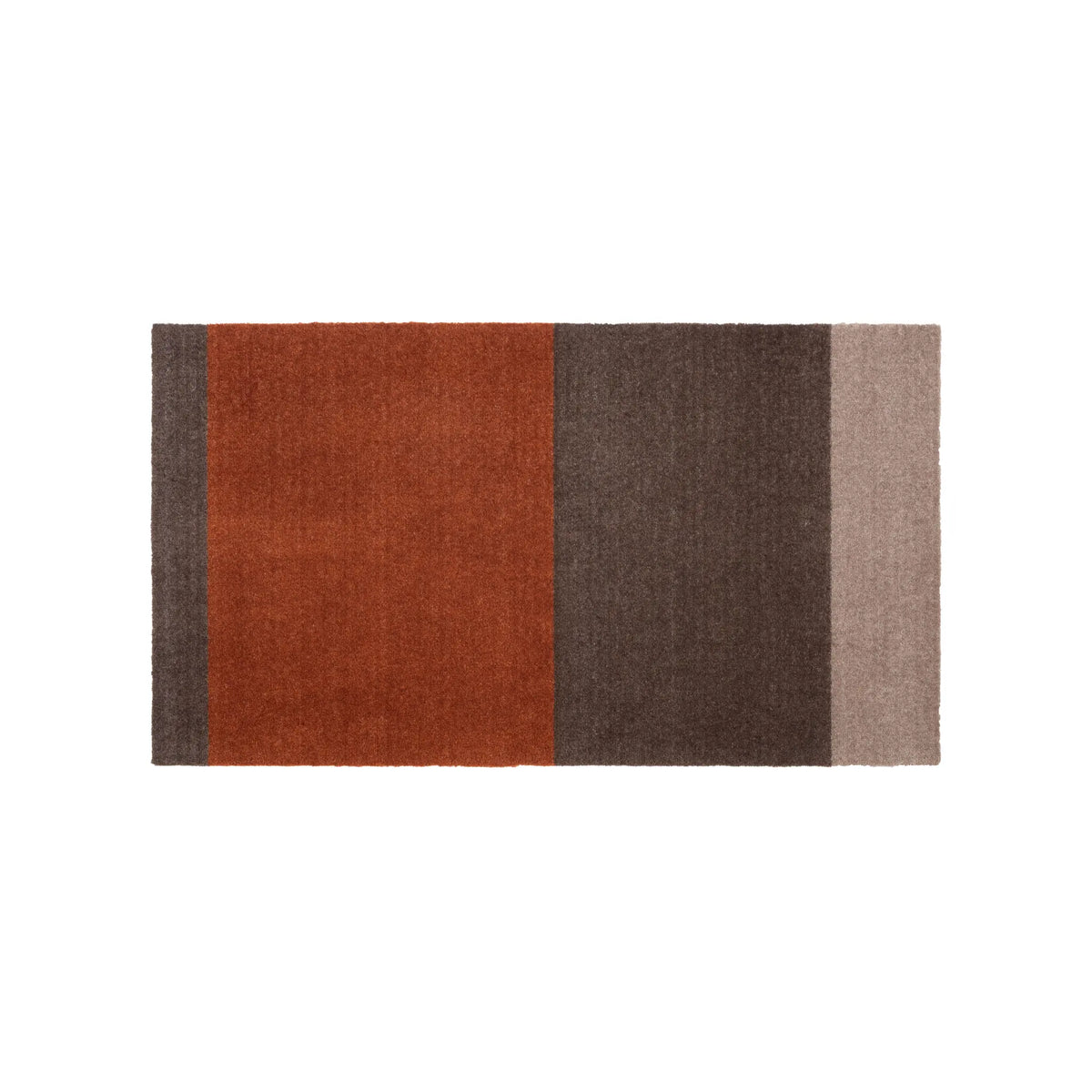 Tica Copenhagen Horizontal Matta 120x67 cm, Sand/brun/terracota