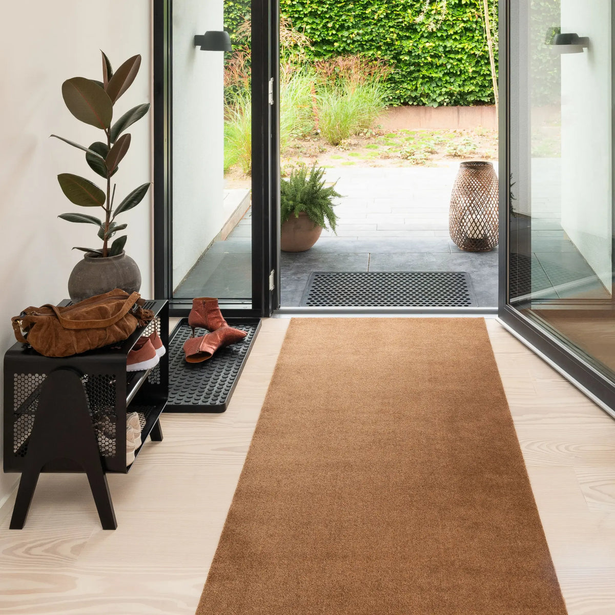 Tica Copenhagen Unicolor Matta 100x300 cm, Cognac