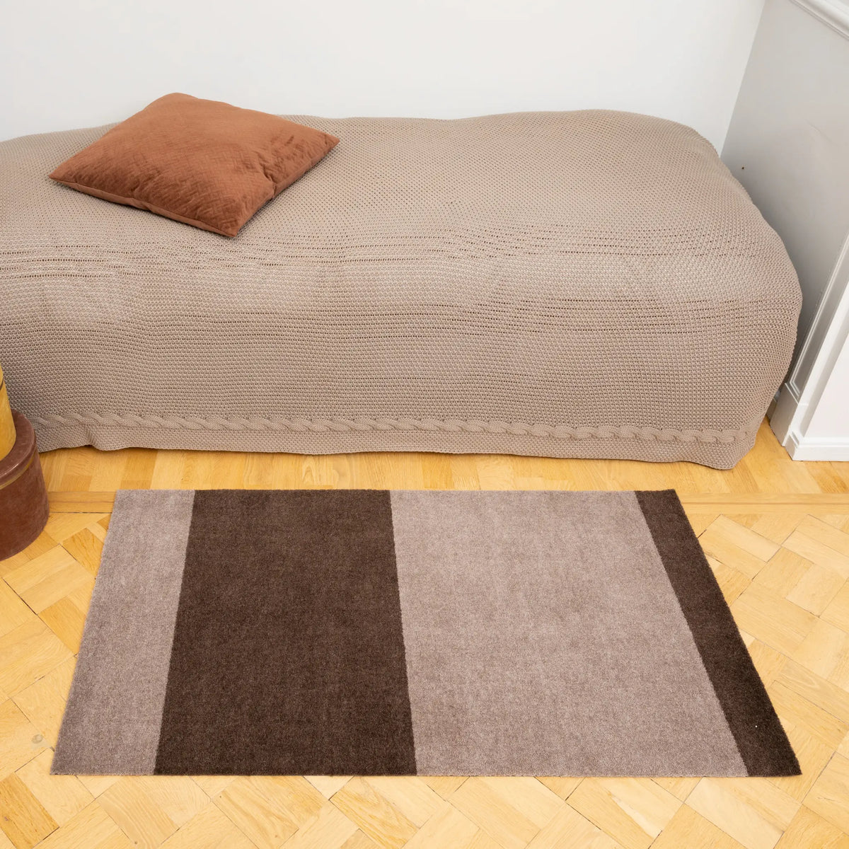 Tica Copenhagen Horizontal Matta 130x90 cm, Sand/brun