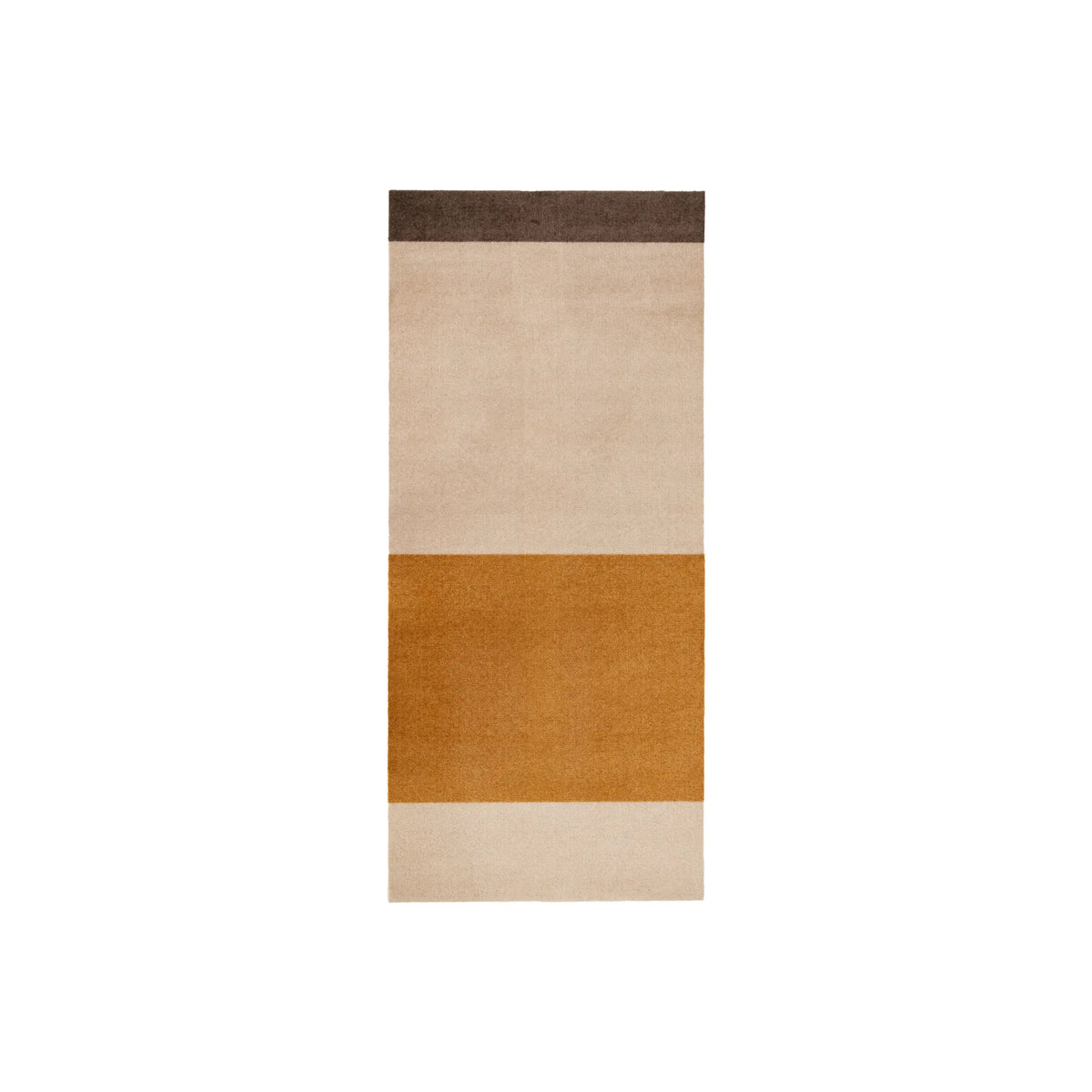 Tica Copenhagen Horizontal Matta 200x90 cm, Ivory/dijon/brun