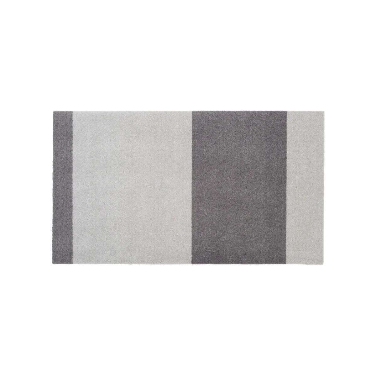 Tica Copenhagen Horizontal Matta 120x67 cm, Steelgrey/ljusgrå