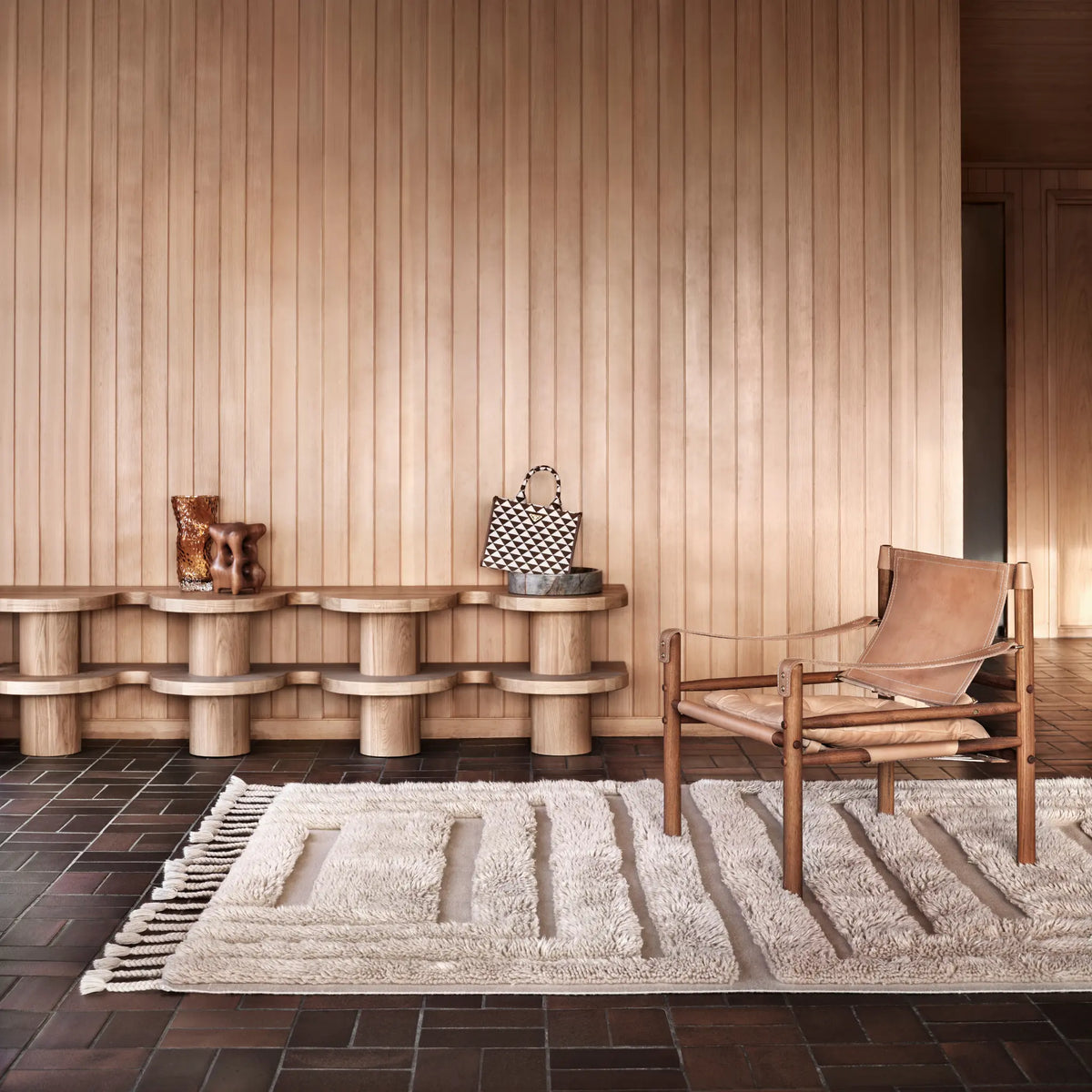 Tinted Objects Kask Ullmatta 250x350 cm, Beige