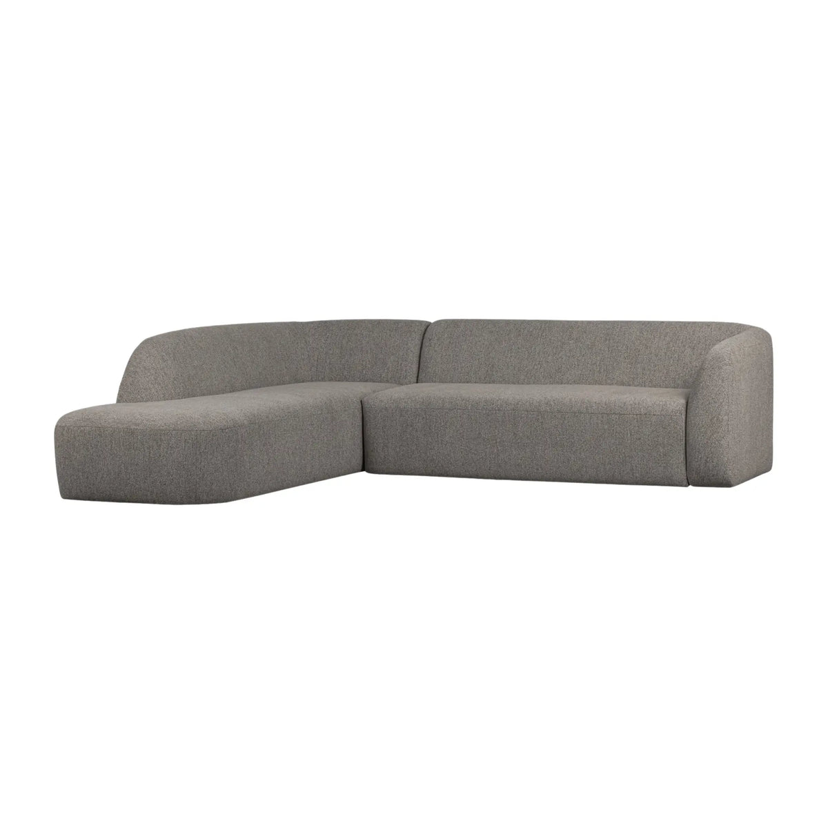 WOOOD Sloping Hörnsoffa Vänster, Grey Melange