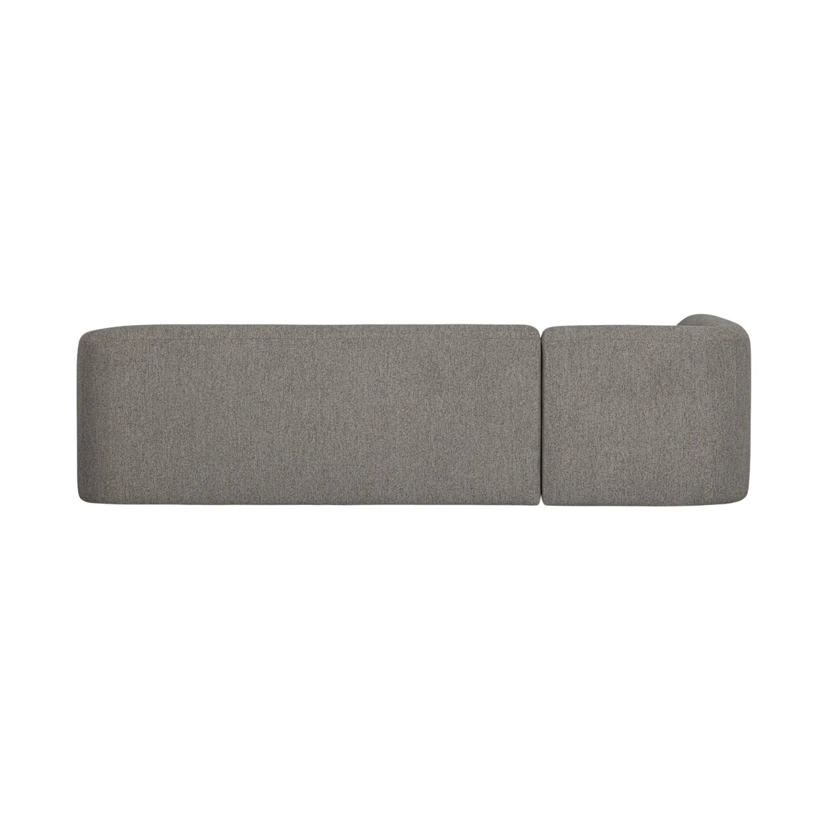 WOOOD Sloping Hörnsoffa Vänster, Grey Melange