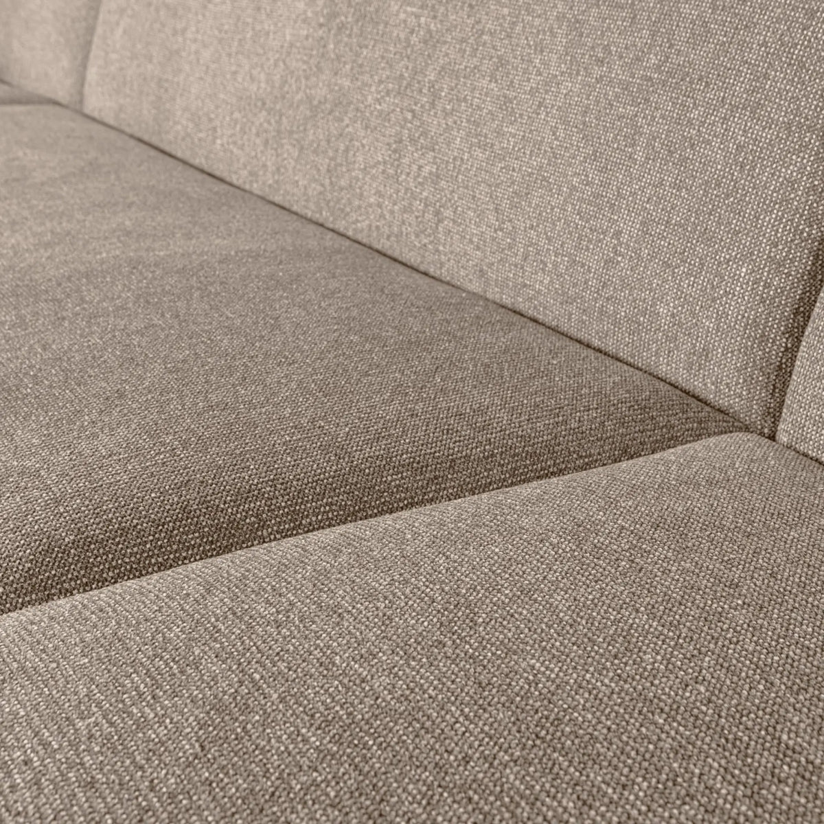 WOOOD Sloping Soffa U-Shape, Natural Melange