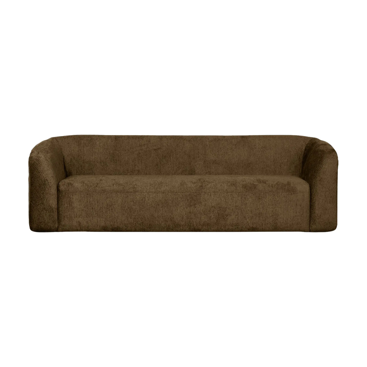 WOOOD Sloping 3-Sits Soffa Sammet, Brass