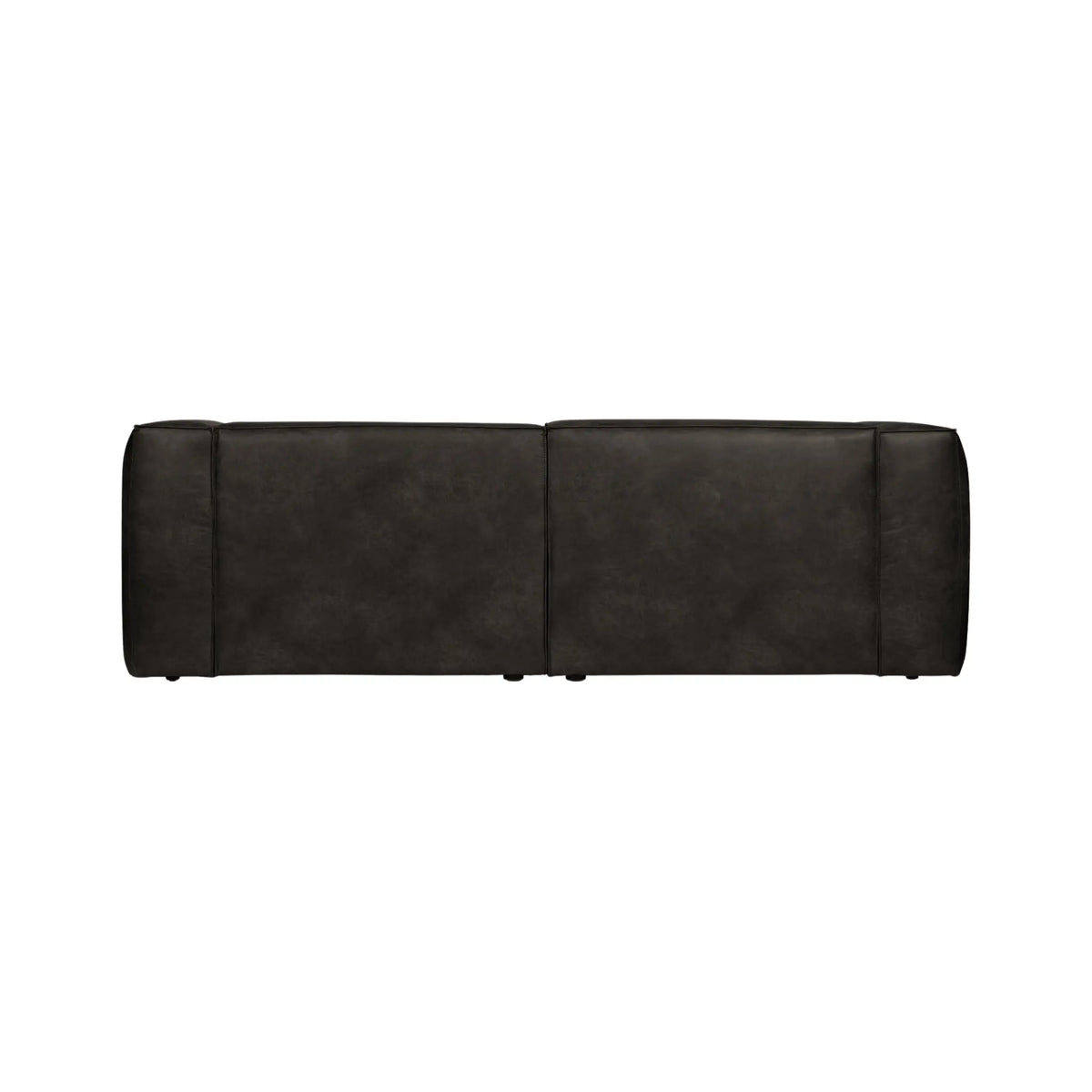 WOOOD Bean 3,5-Sits Soffa Eco Läder, Black