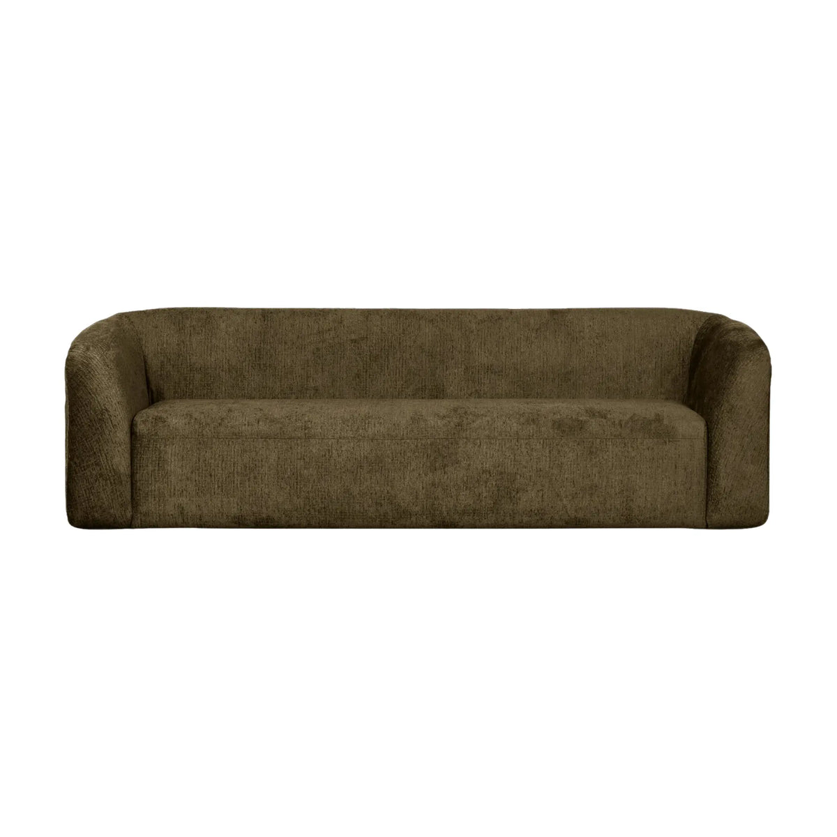 WOOOD Sloping 3-Sits Soffa Sammet, Bonsai