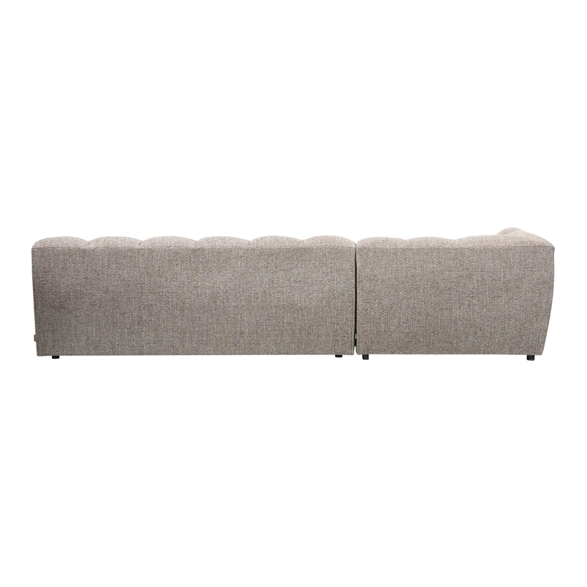WOOOD Allure Chaise Soffa Vänster Woven, Clay Melange