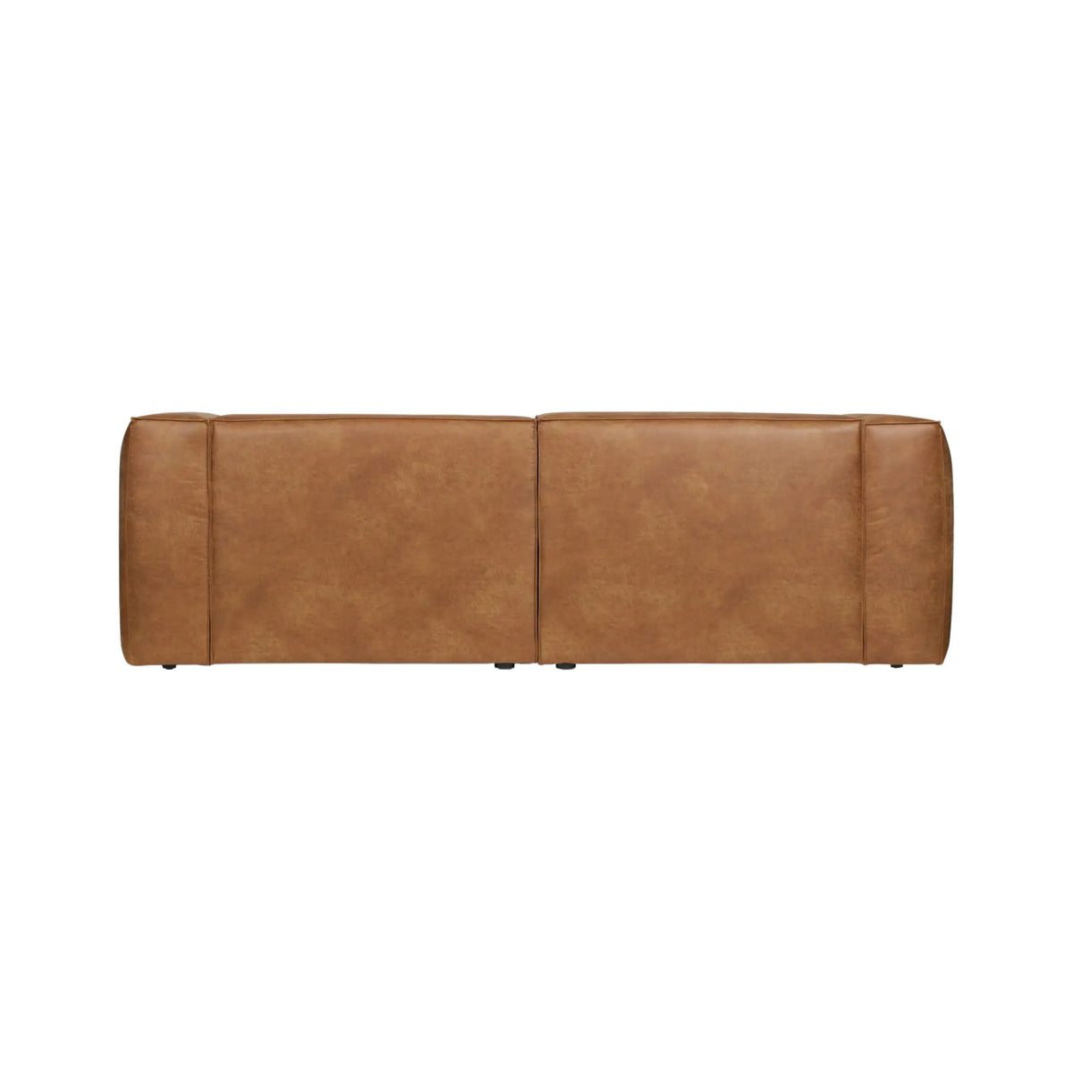 WOOOD Bean 3,5-Sits Soffa Eco Läder, Cognac