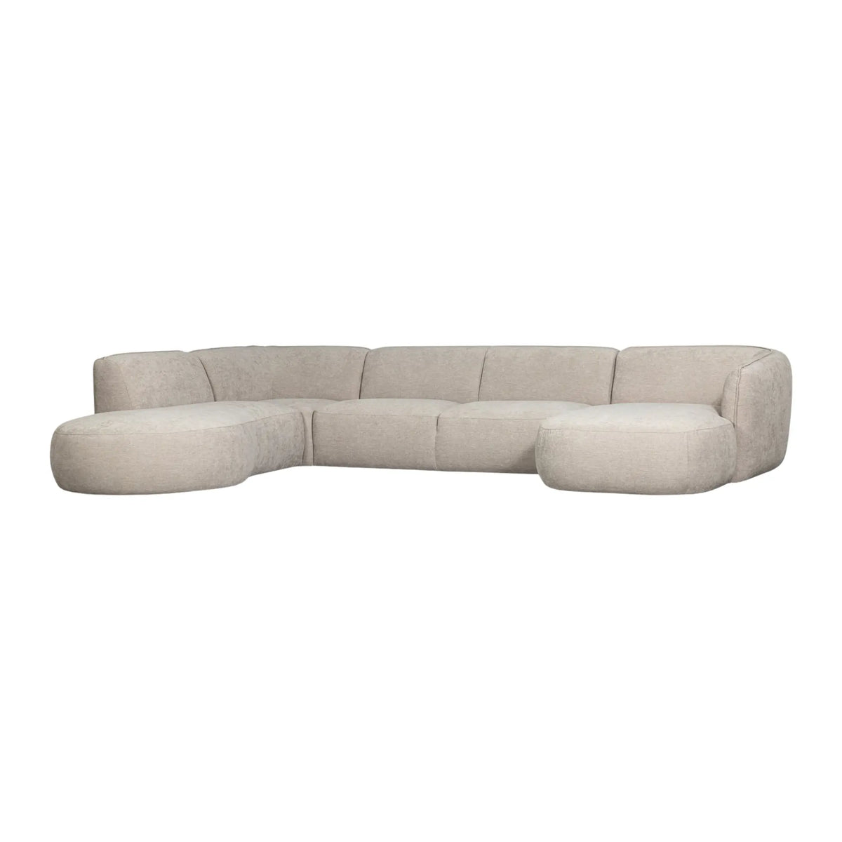 WOOOD Polly Soffa U-Shape Vänster, Sand