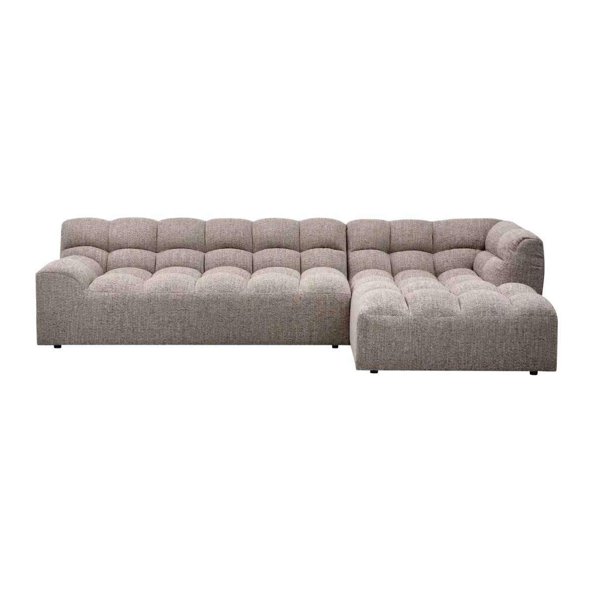 WOOOD Allure Chaise Soffa Höger Woven Clay, Melange