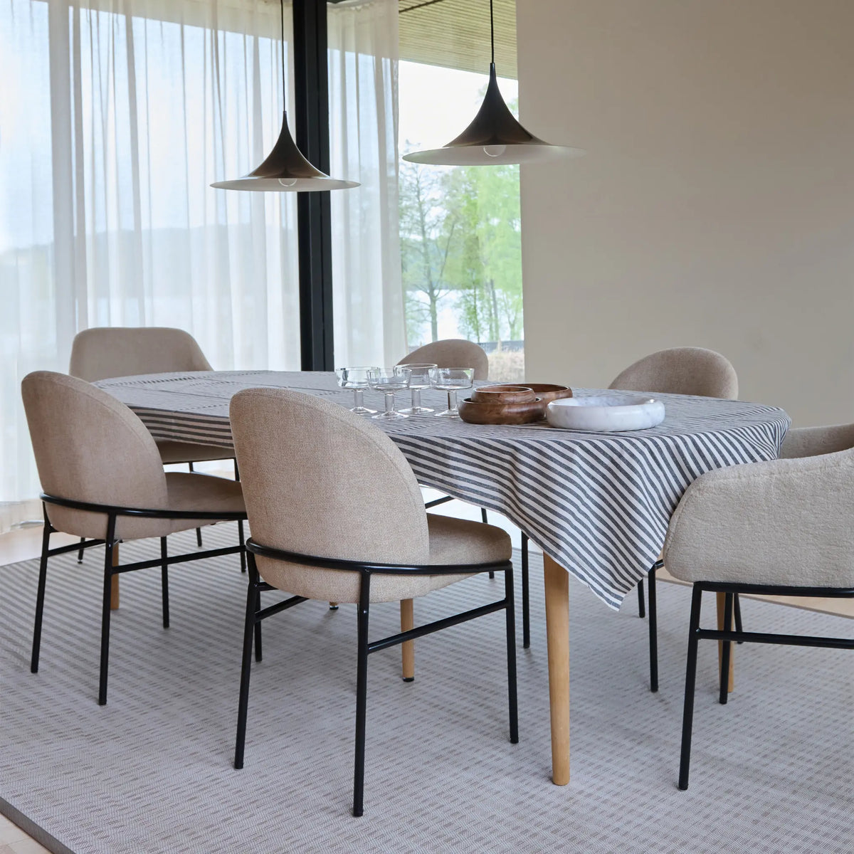 Wikholm Form Leira Stol, Greige