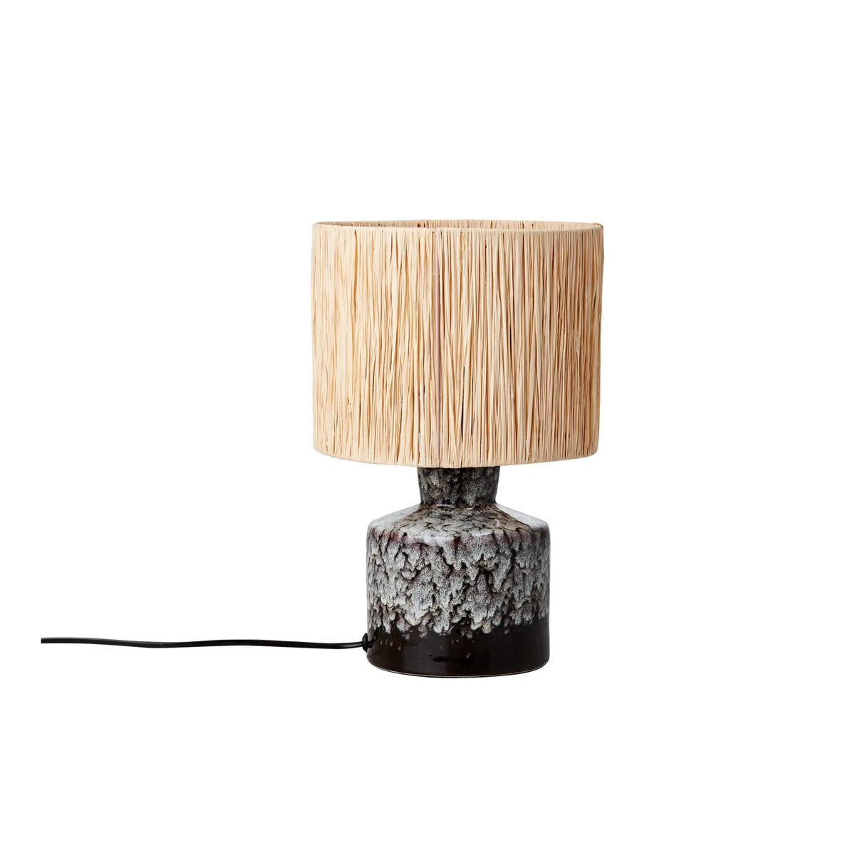 Affari of Sweden, Lava Bordslampa, Mörkbrun/flerfärgad-Silvra Home