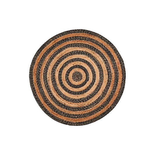 Affari of Sweden, Juni Matta M, Natur/svart-Silvra Home