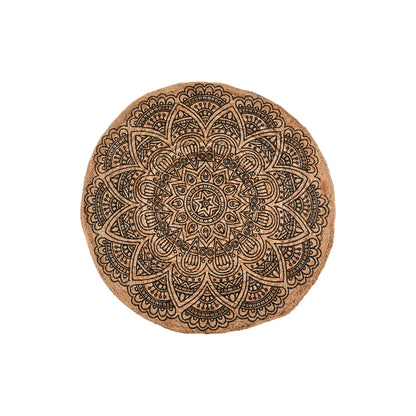 Affari of Sweden, Juni Matta M, Svart/natur-Silvra Home