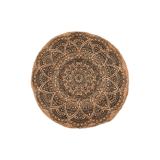 Affari of Sweden, Juni Matta M, Svart/natur-Silvra Home