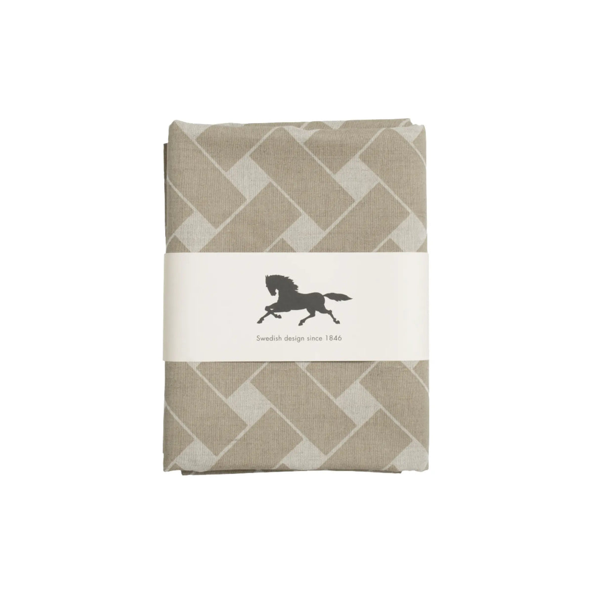 Almedahls Korg Duk XL 145x250cm, Natur/taupe