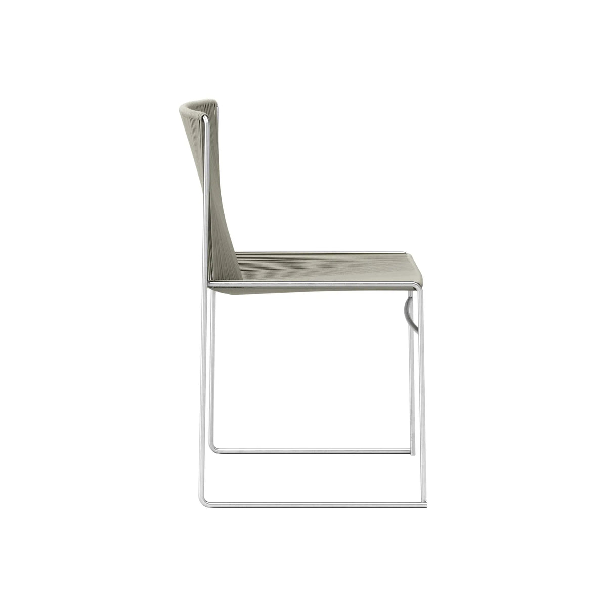 Bebo Objects Lyre Stol Rostfri 2-Pack, Snöre Natur