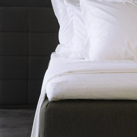 Borås Cotton Superior Kuvertlakan 120x210 cm, Vit