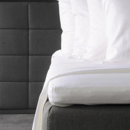 Borås Cotton Cloud Kuvertsytt Lakan 150x200 cm, Optical White