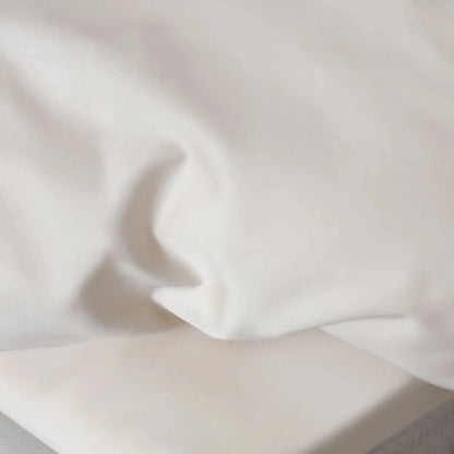 Borås Cotton Cloud Kuvertsytt Lakan 90x200 cm, Ljus Beige