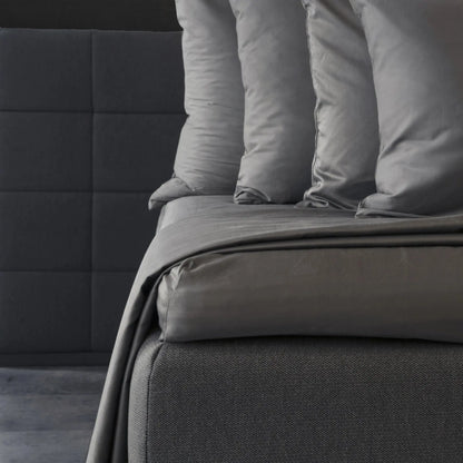 Borås Cotton Cloud Kuvertsytt Lakan 90x200 cm, Antrasit