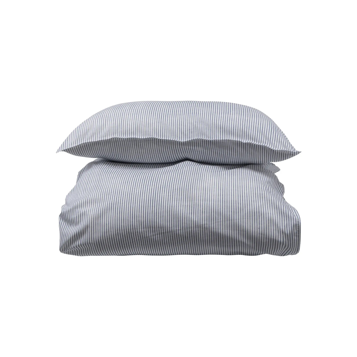 Borås Cotton Cille Bäddset 230x220/2*50x60 cm, Blå