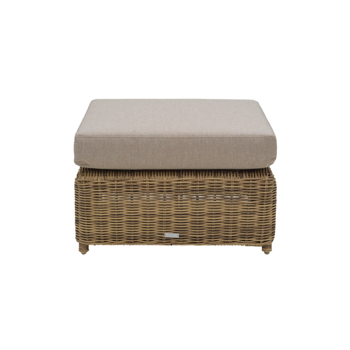 Brafab Glendon Fotpall, Rustic/Beige
